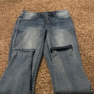 Maurices Blue Straight Leg Jeans
